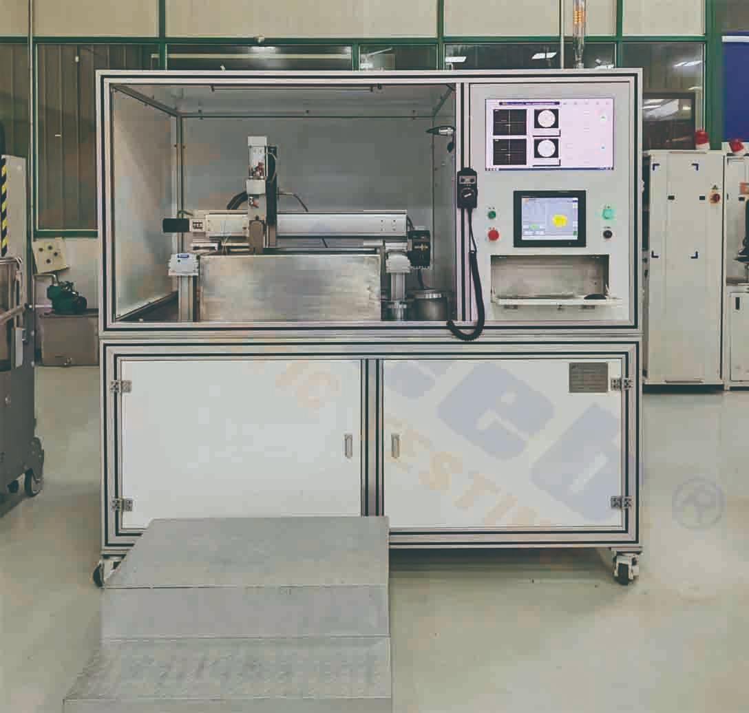 齒輪/飛輪水浸超聲系統(tǒng) 汽車(chē)行業(yè)用齒輪、飛輪等進(jìn)行無(wú)損檢測(cè)